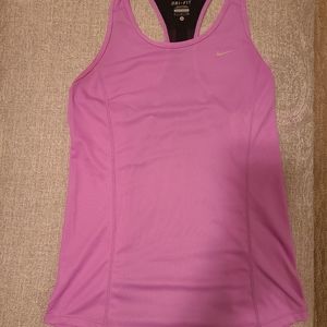 Small Pink Nike tank top